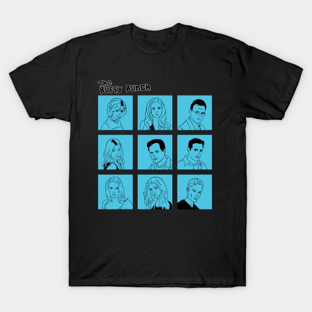 Buffy Bunch T-Shirt by valifullerquinn